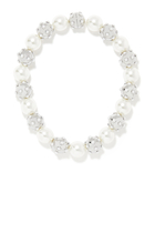 The Pearl Dot Statement Necklace